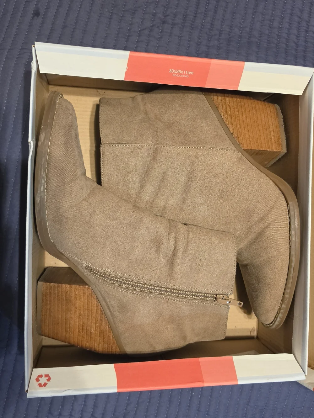 Steve Madden Tan Suede Ankle Booties